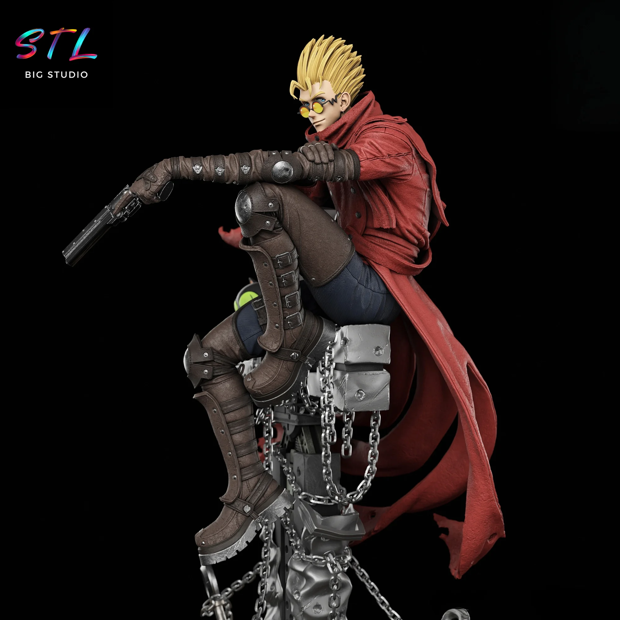 Vash the Stampede STL | Trigun | 3D Printable Model Model — view 3