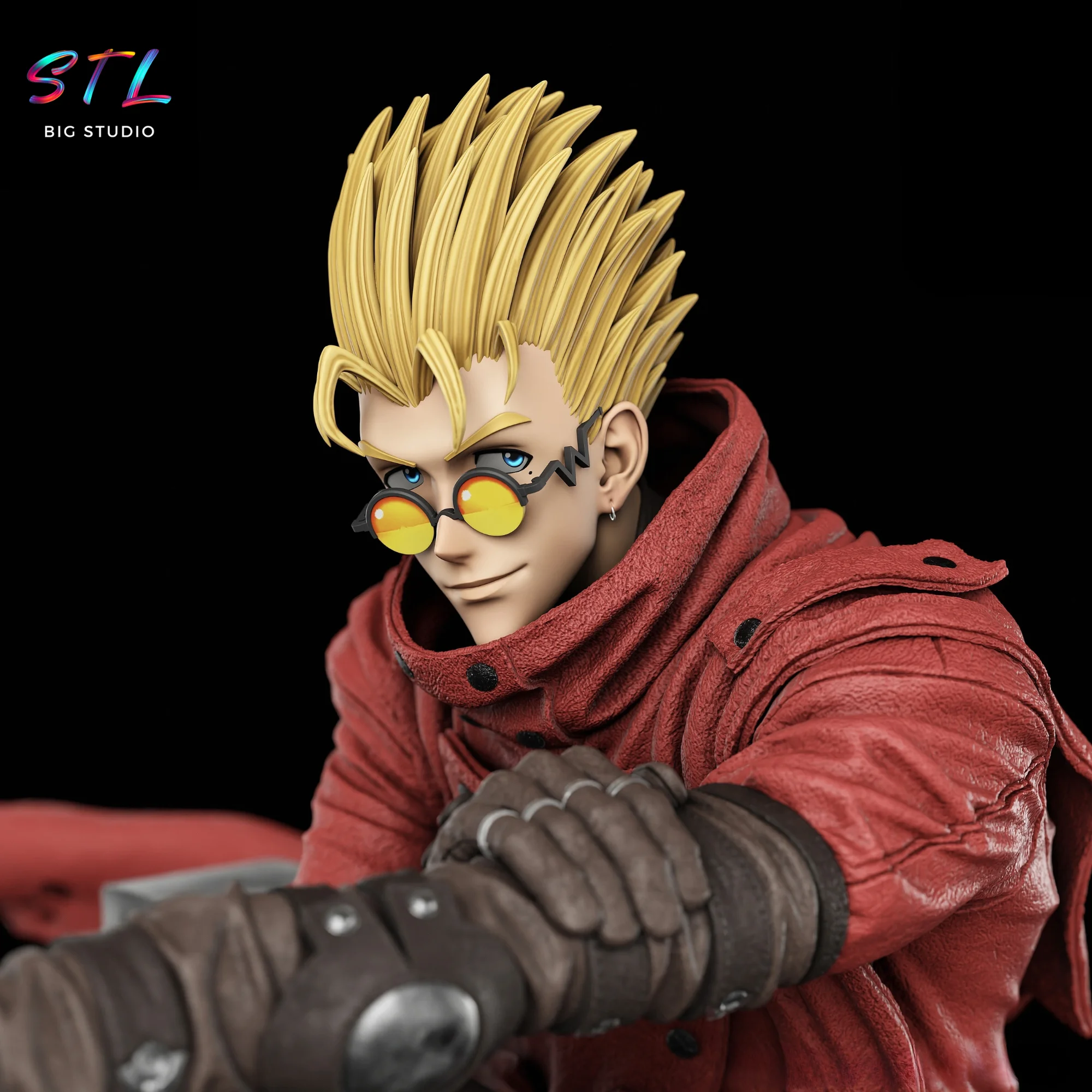 Vash the Stampede STL | Trigun | 3D Printable Model Model — view 4