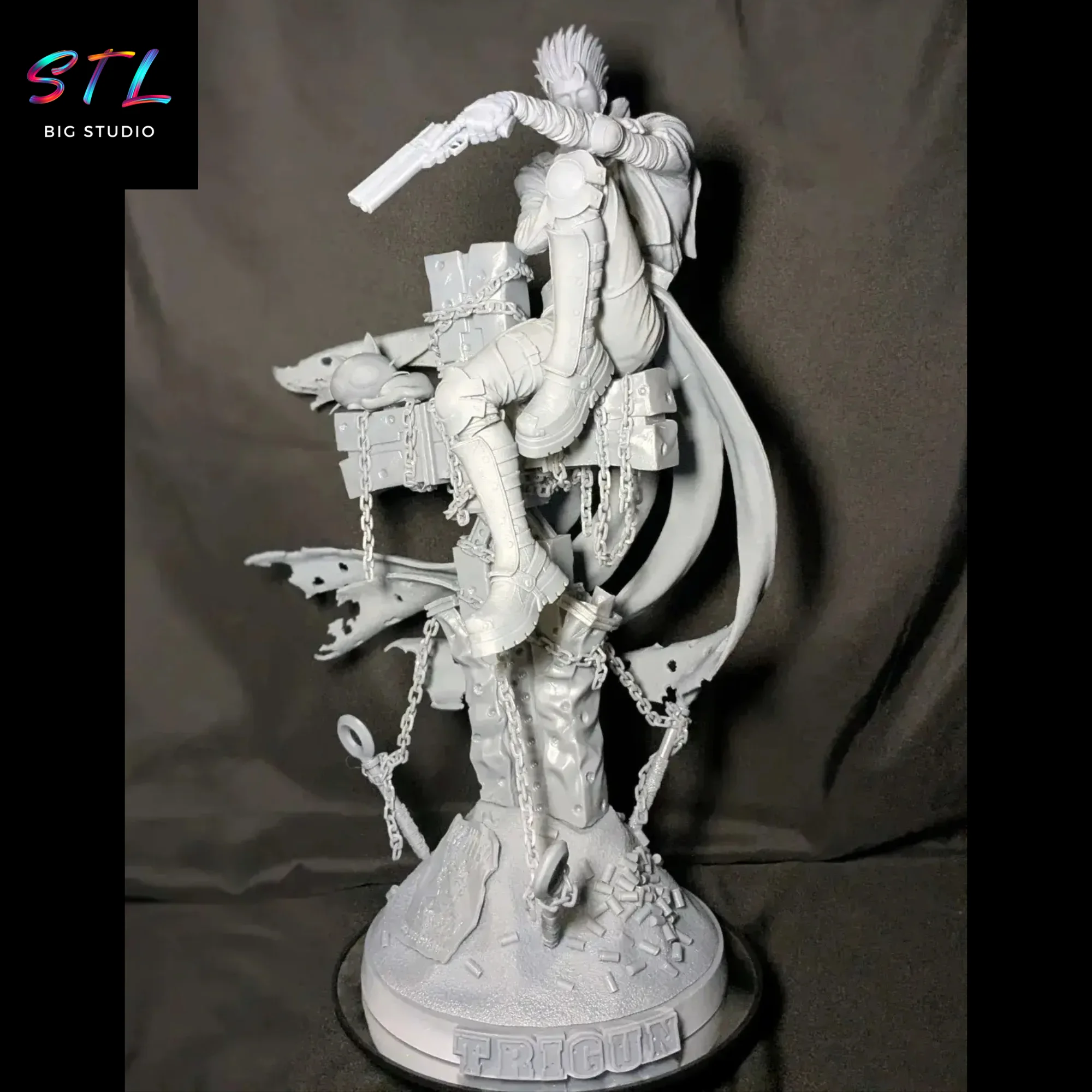 Vash the Stampede STL | Trigun | 3D Printable Model Model — view 6