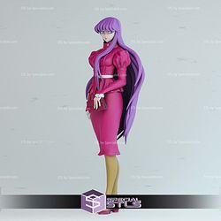 Saori Athena Casual Clothes 3D Printer Files STL Model