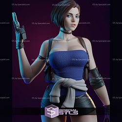 Jill Valentine Beautiful 3D Printer Files STL Model