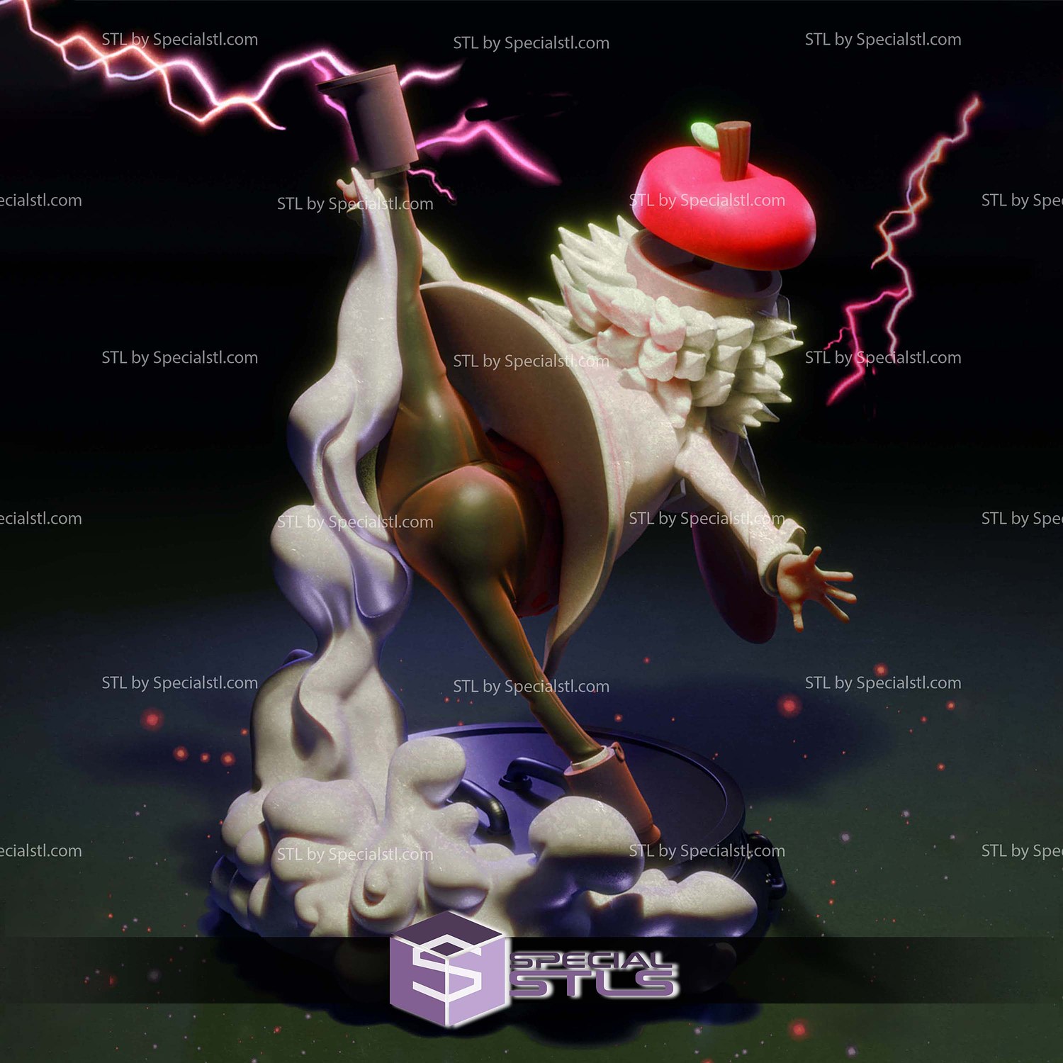 Vegapunk One Piece 3D Printer Files STL Model — view 3