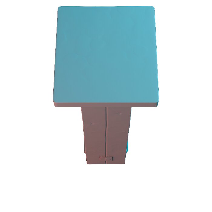 Subway Pillar IV - RPG Tabletop Figure 3D STL Model — view 6