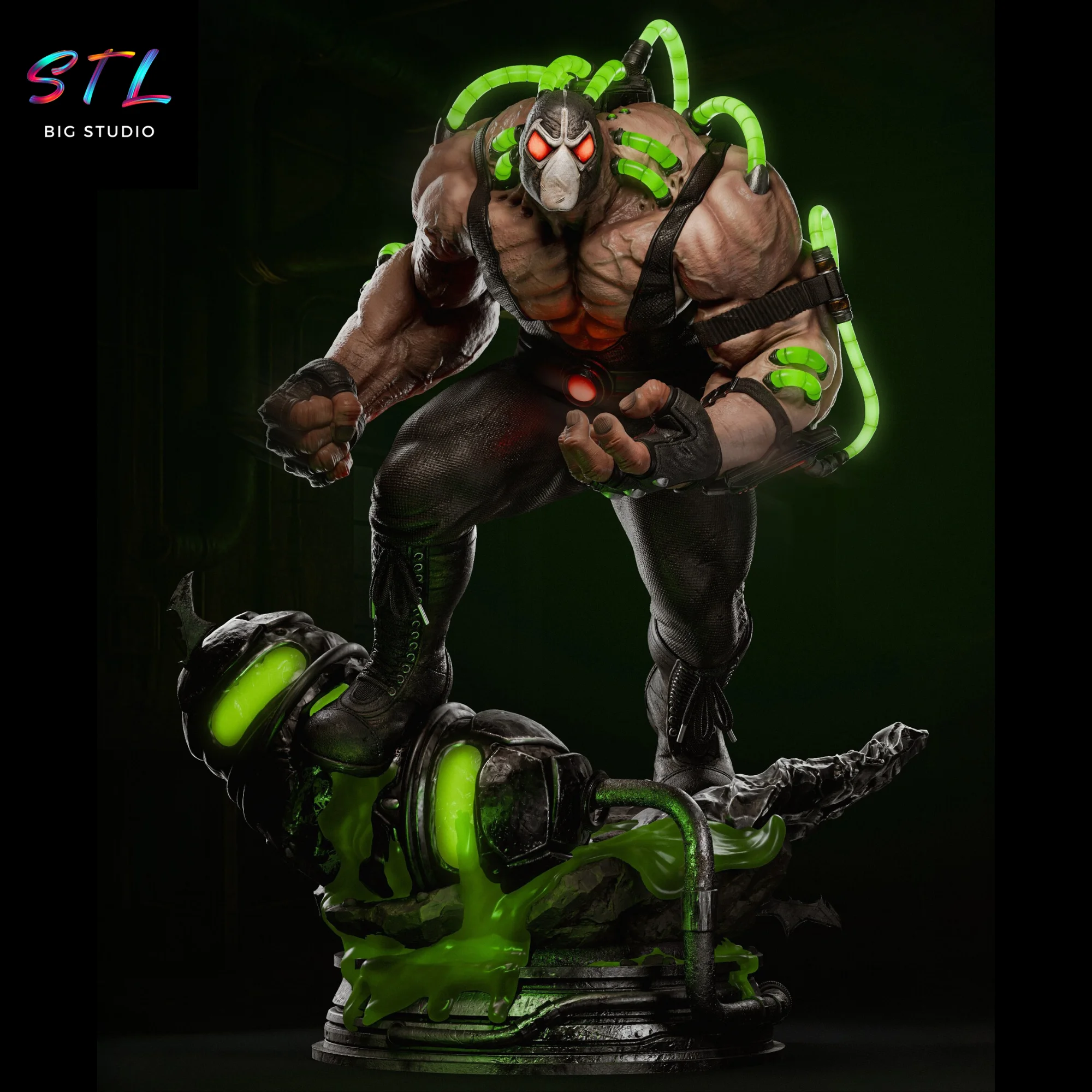 Bane STL | 3D Printing Model | DC Comics Model