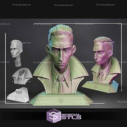 Silco Arcane Bust V2 STL Files 3D Model