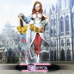 General Beatrix Waifu Final Fantasy 3D Print Files STL Model