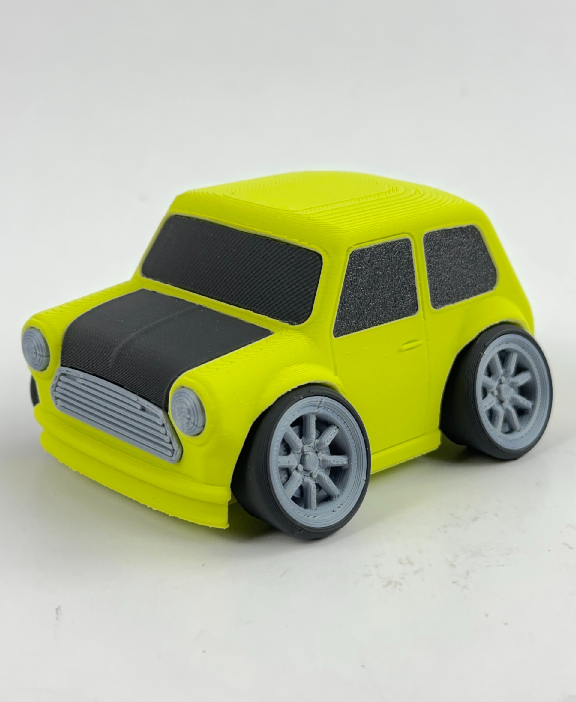 Tooned MINI Cooper 3D STL Model
