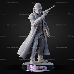 NCR Ranger Pose 2 3D Printer Files STL Model