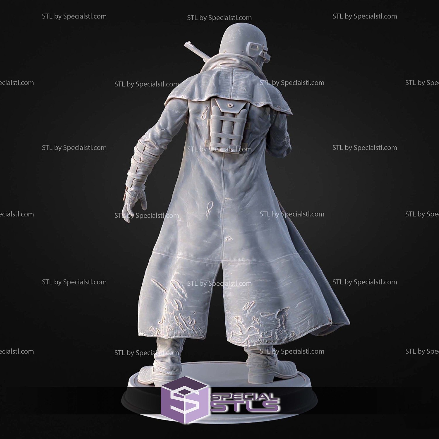 NCR Ranger Pose 2 3D Printer Files STL Model — view 3