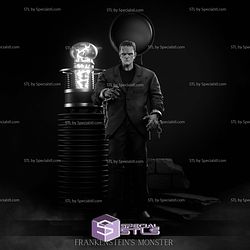 Viktor Frankenstein Monster Electric Digital STL Files 3D Model