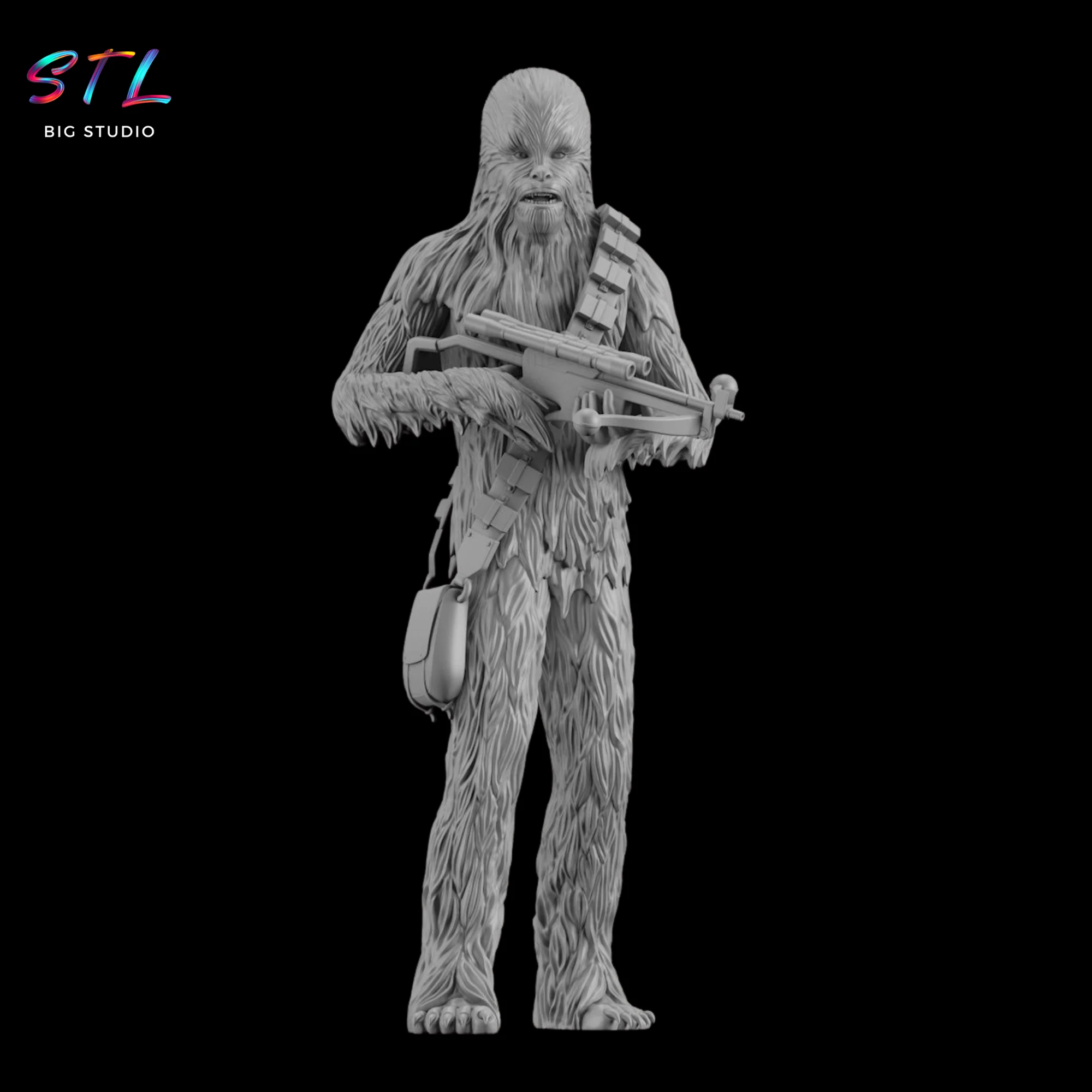 Anakin Skywalker STL | Star Wars | 3D Printable Figure Model — view 7