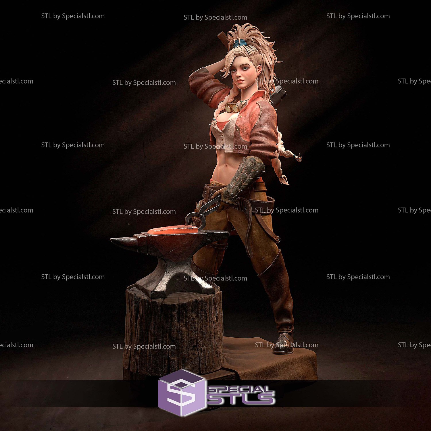 Gemma Monster Hunter Wilds Sculptures 3D Printing STL Model — view 2