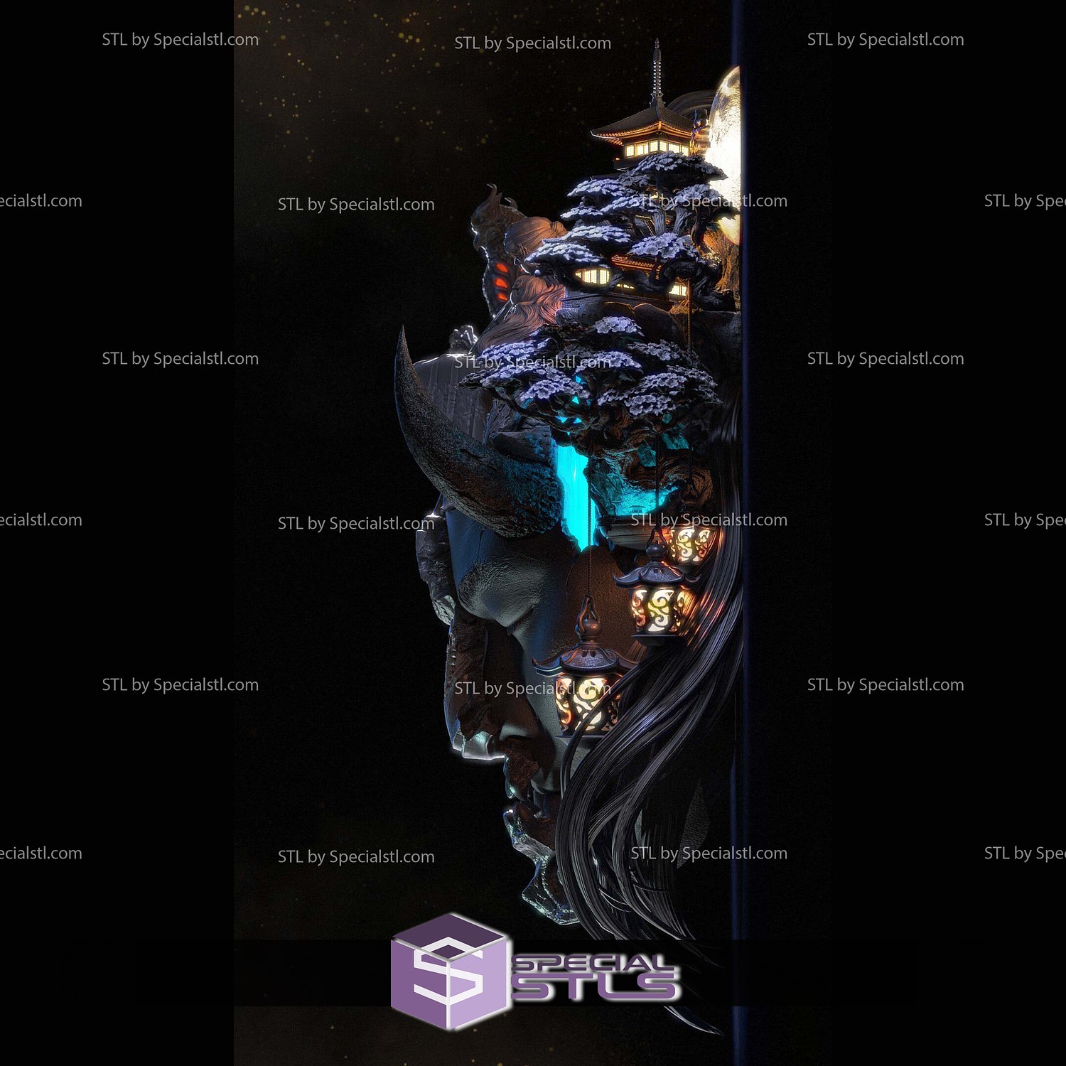 Eclipsed Memories 3D Printer Files STL Model — view 4