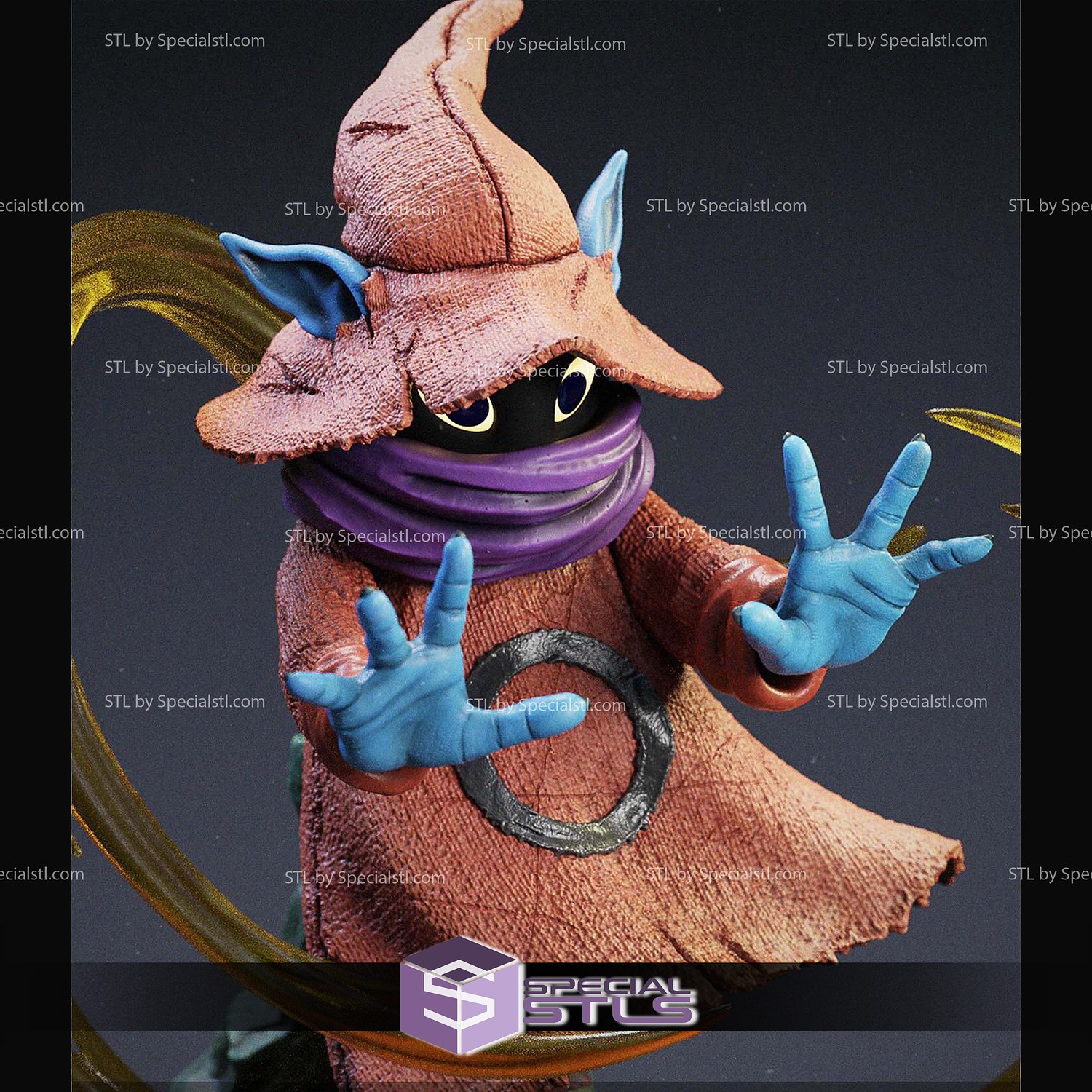 Orko Masters of the Universe V2 3D Printer Files STL Model — view 2