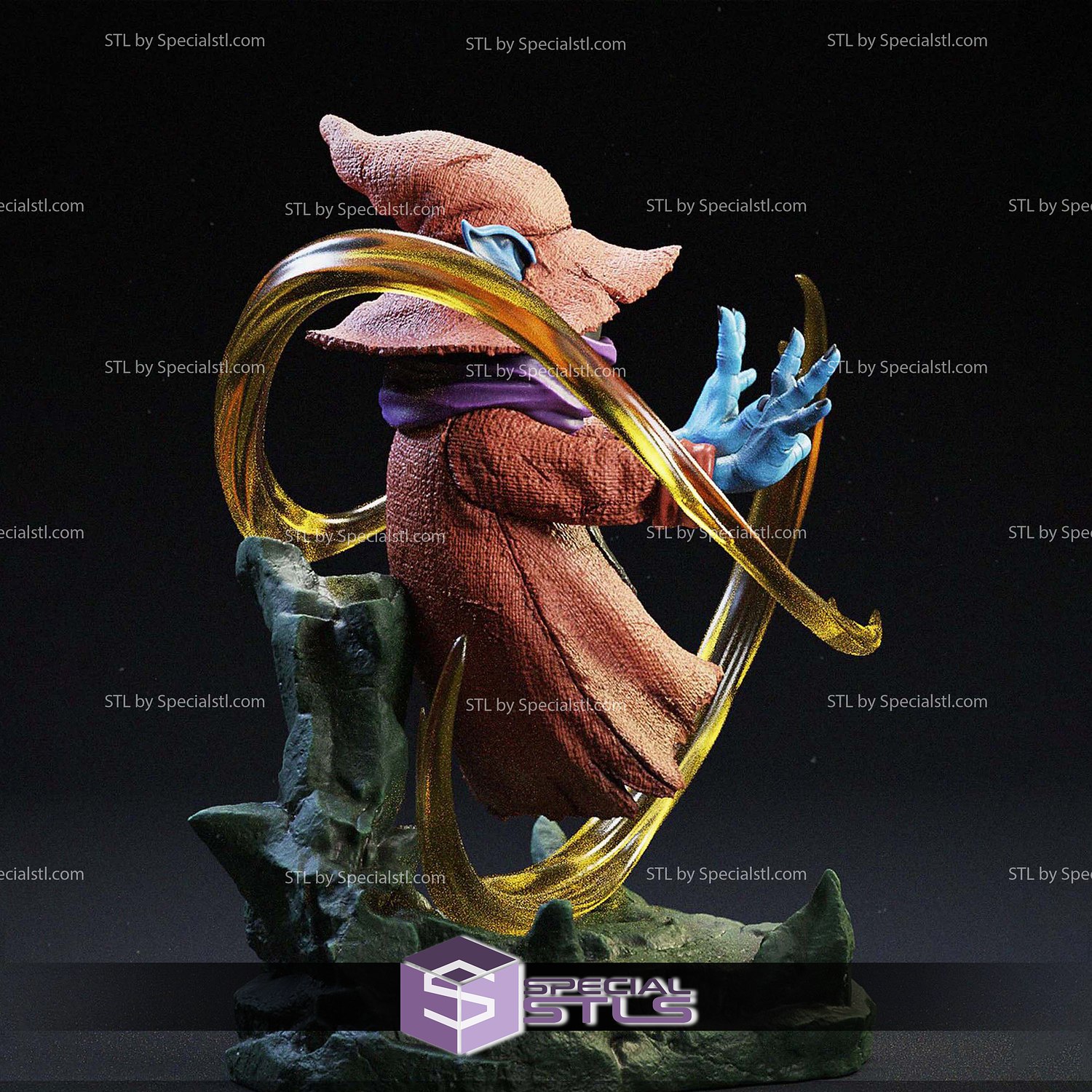 Orko Masters of the Universe V2 3D Printer Files STL Model — view 3