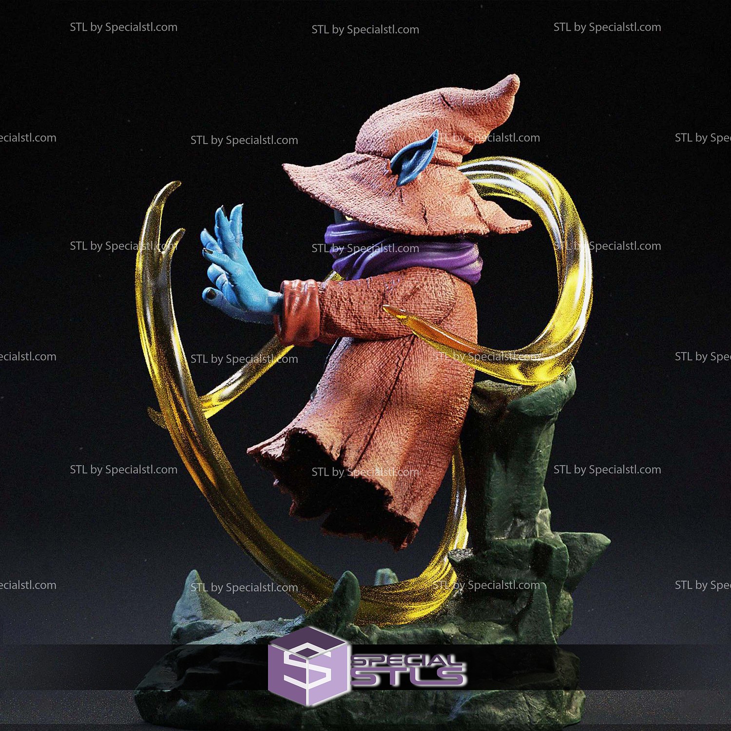 Orko Masters of the Universe V2 3D Printer Files STL Model — view 5