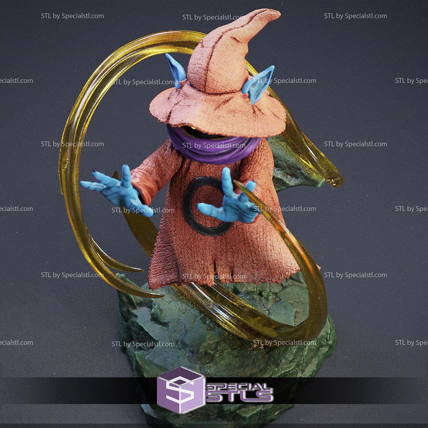Orko Masters of the Universe V2 3D Printer Files STL Model — view 6