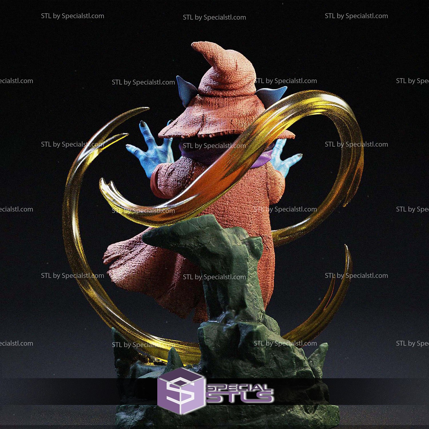 Orko Masters of the Universe V2 3D Printer Files STL Model — view 7
