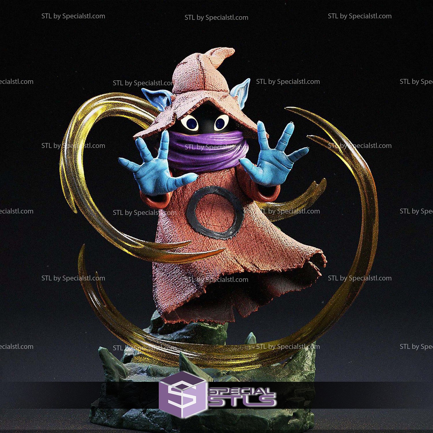 Orko Masters of the Universe V2 3D Printer Files STL Model — view 8