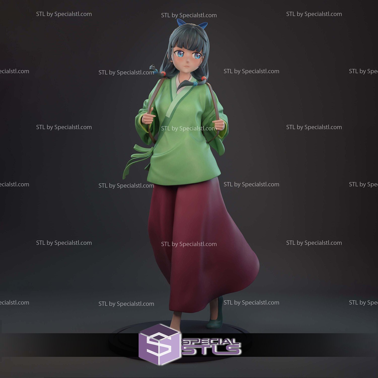 Maomao The Apothecary Diaries V2 3D Printer Files STL Model — view 2