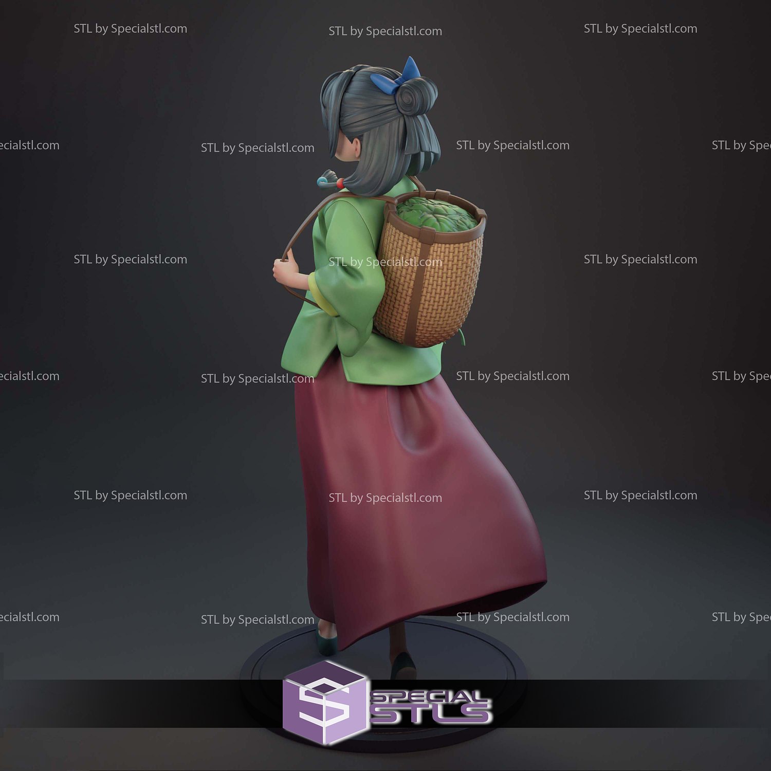 Maomao The Apothecary Diaries V2 3D Printer Files STL Model — view 4
