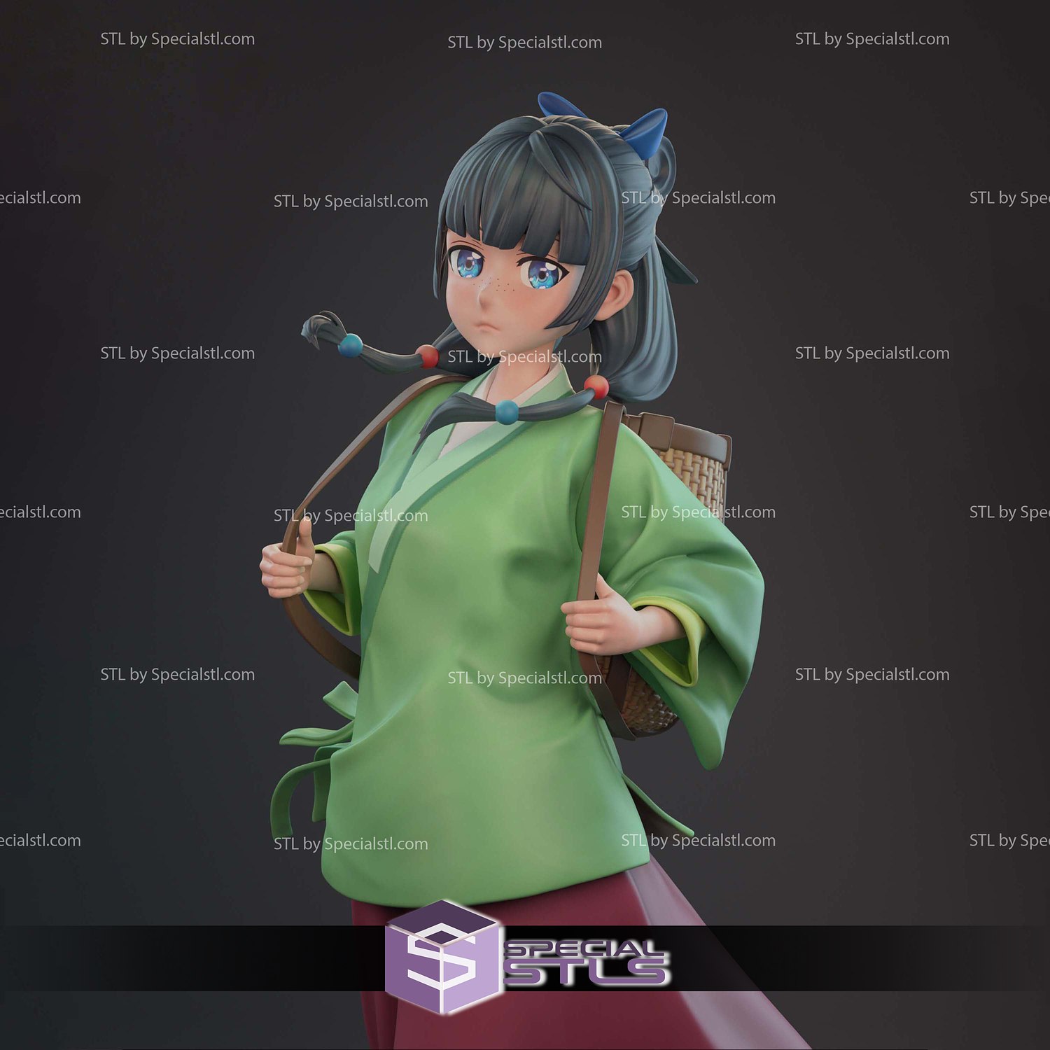 Maomao The Apothecary Diaries V2 3D Printer Files STL Model — view 5