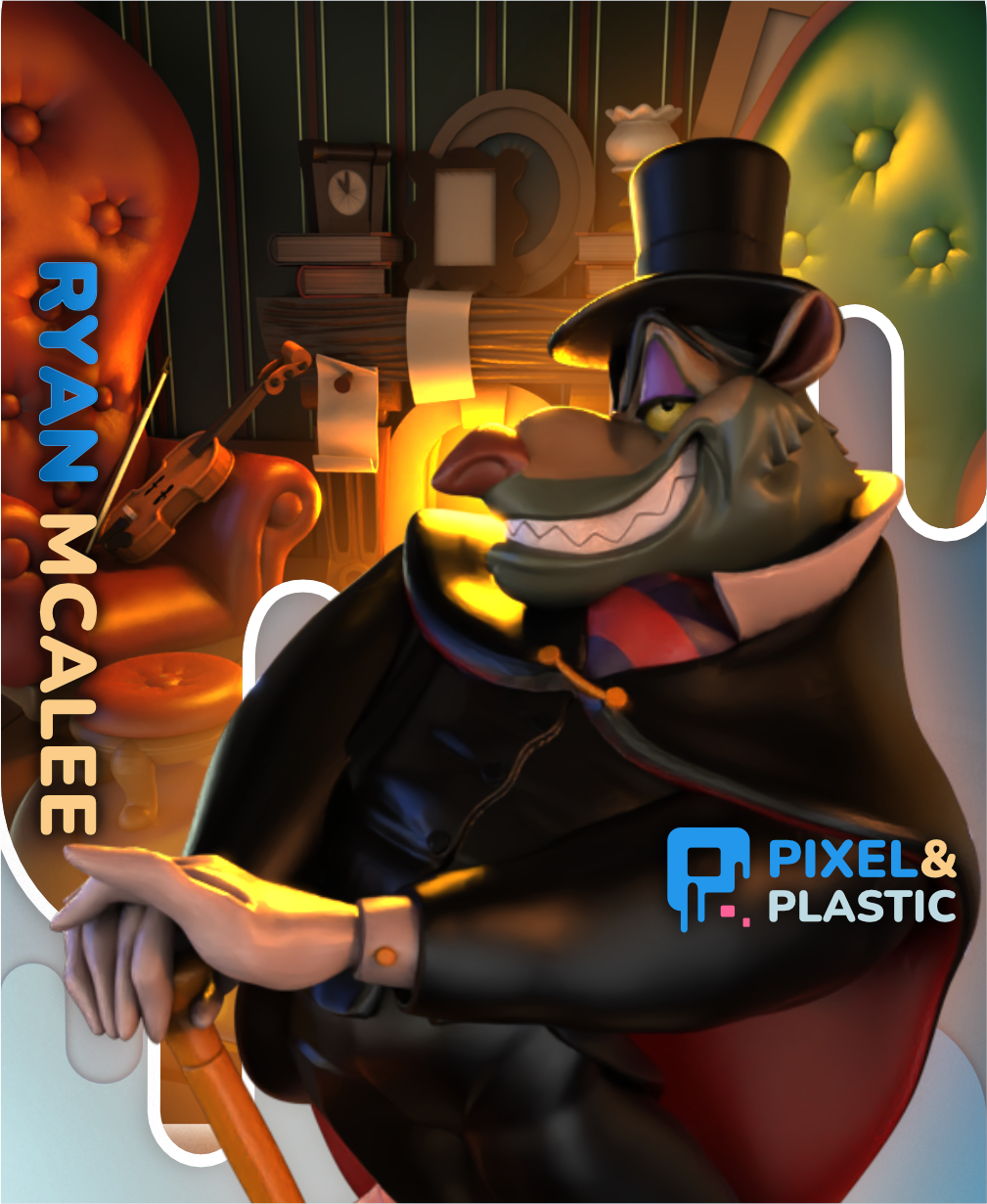 Professor Ratigan: Greatest Criminal Mastermind 3D 3MF Model