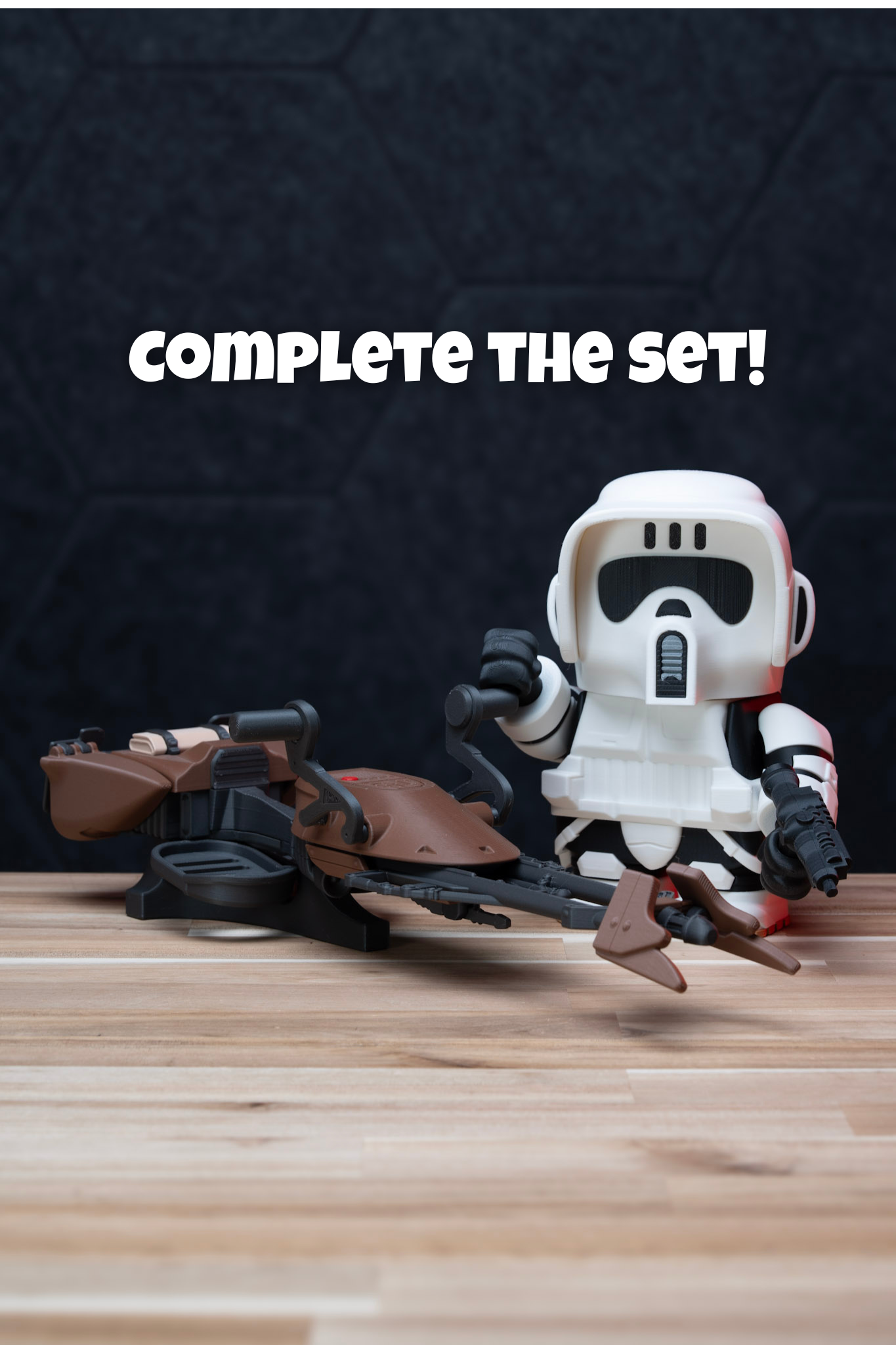 Scout Chunker - Star Wars Scout Trooper Kit | No Supports, No AMS, No Glue 3D STL Model — view 3