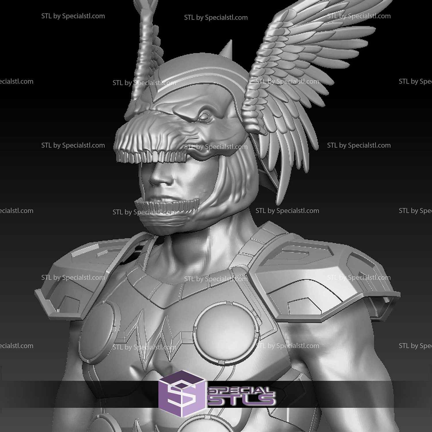 Cosplay STL Files Beta Ray Bill Armor 3D Model — view 2