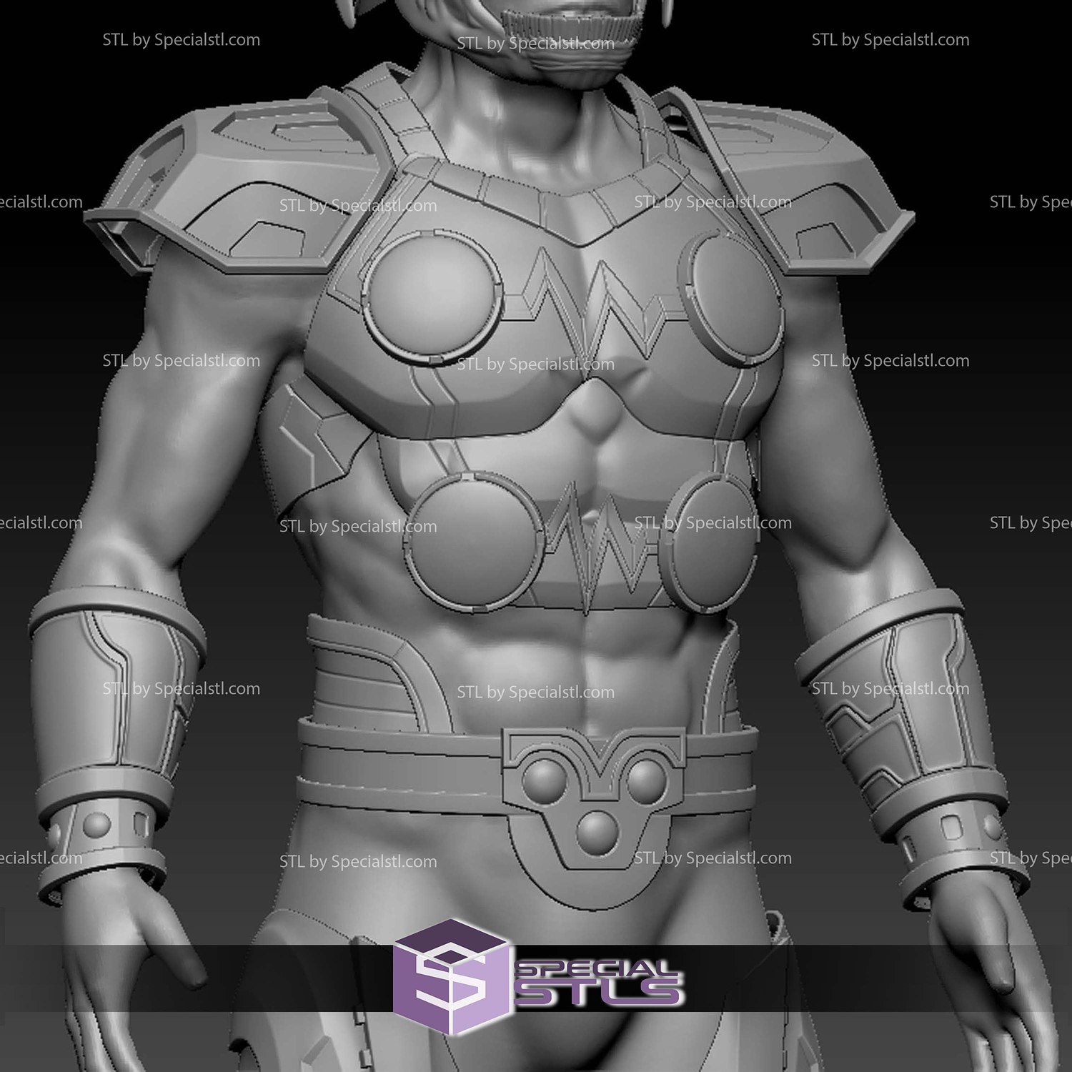 Cosplay STL Files Beta Ray Bill Armor 3D Model — view 5