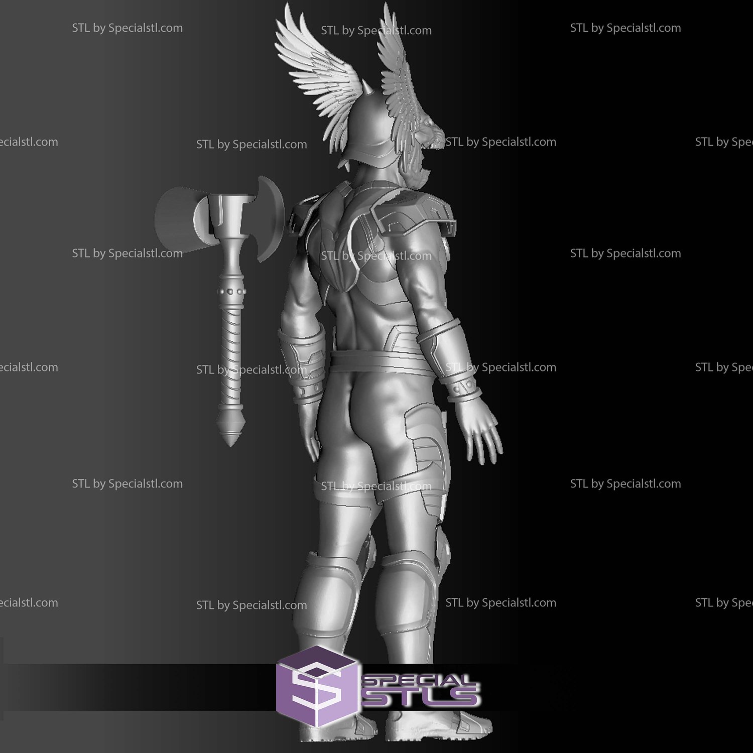 Cosplay STL Files Beta Ray Bill Armor 3D Model — view 7