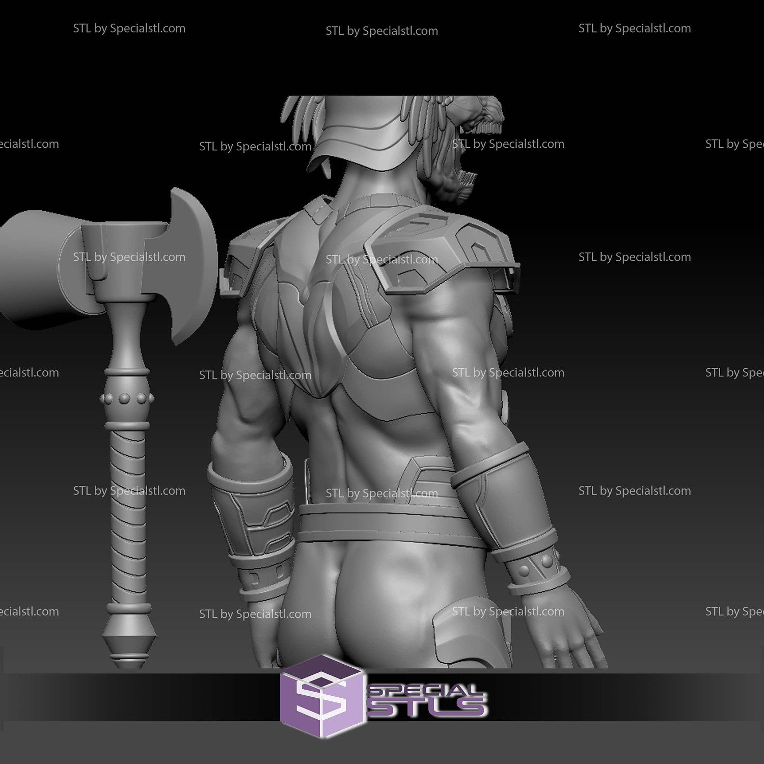 Cosplay STL Files Beta Ray Bill Armor 3D Model — view 8