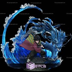 Giyu Tomioka V2 Water Dragon 3D Printing Models STL Model