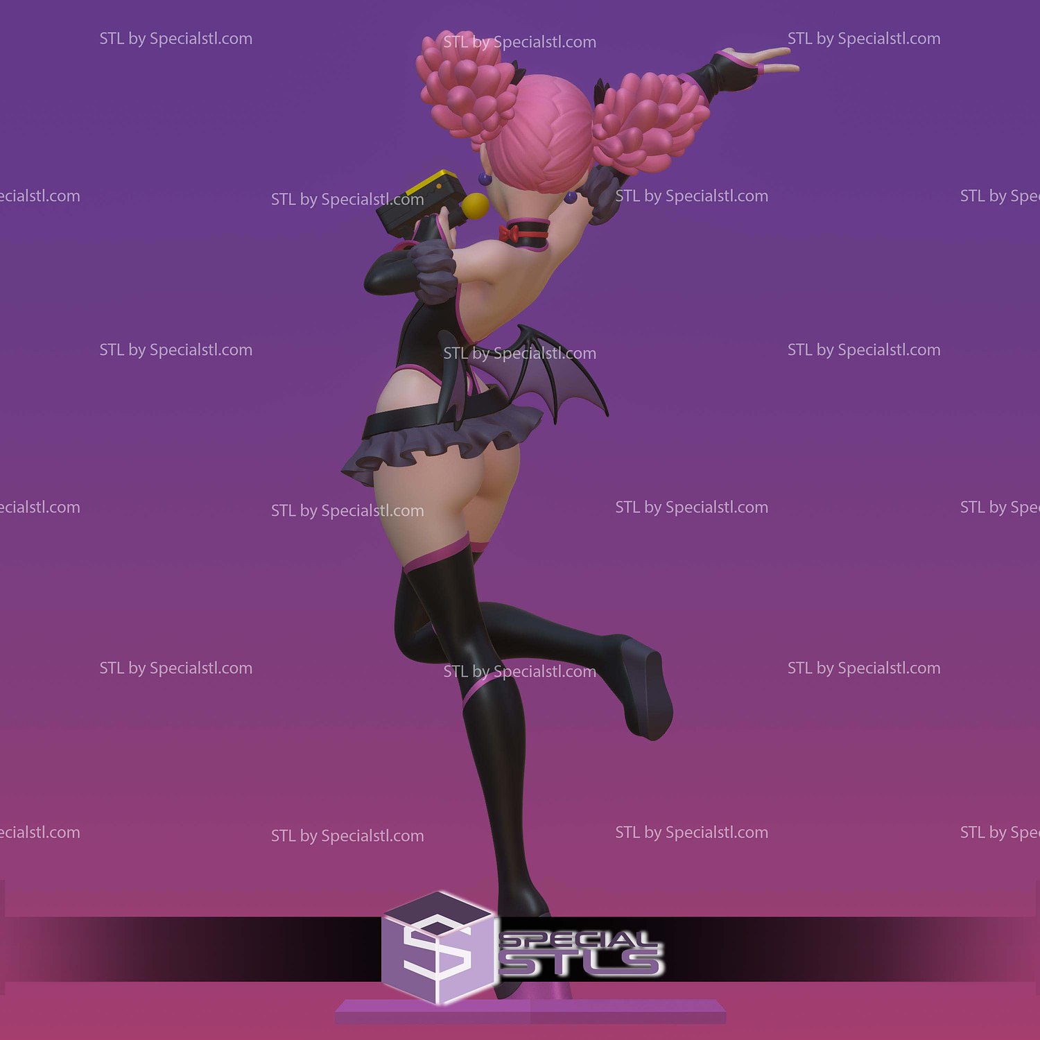 Kazuho Haneyama Pop Step STL Files 3D Model — view 2