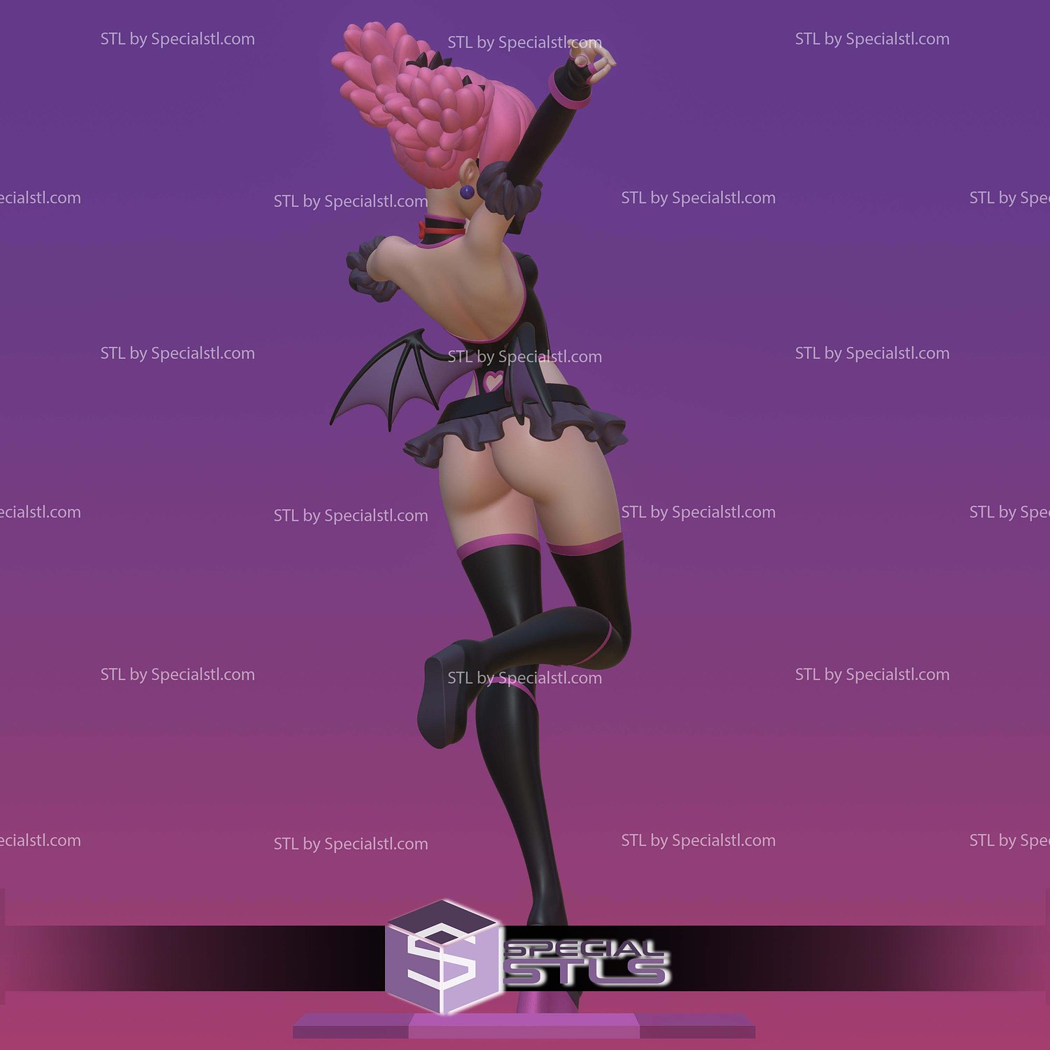 Kazuho Haneyama Pop Step STL Files 3D Model — view 4