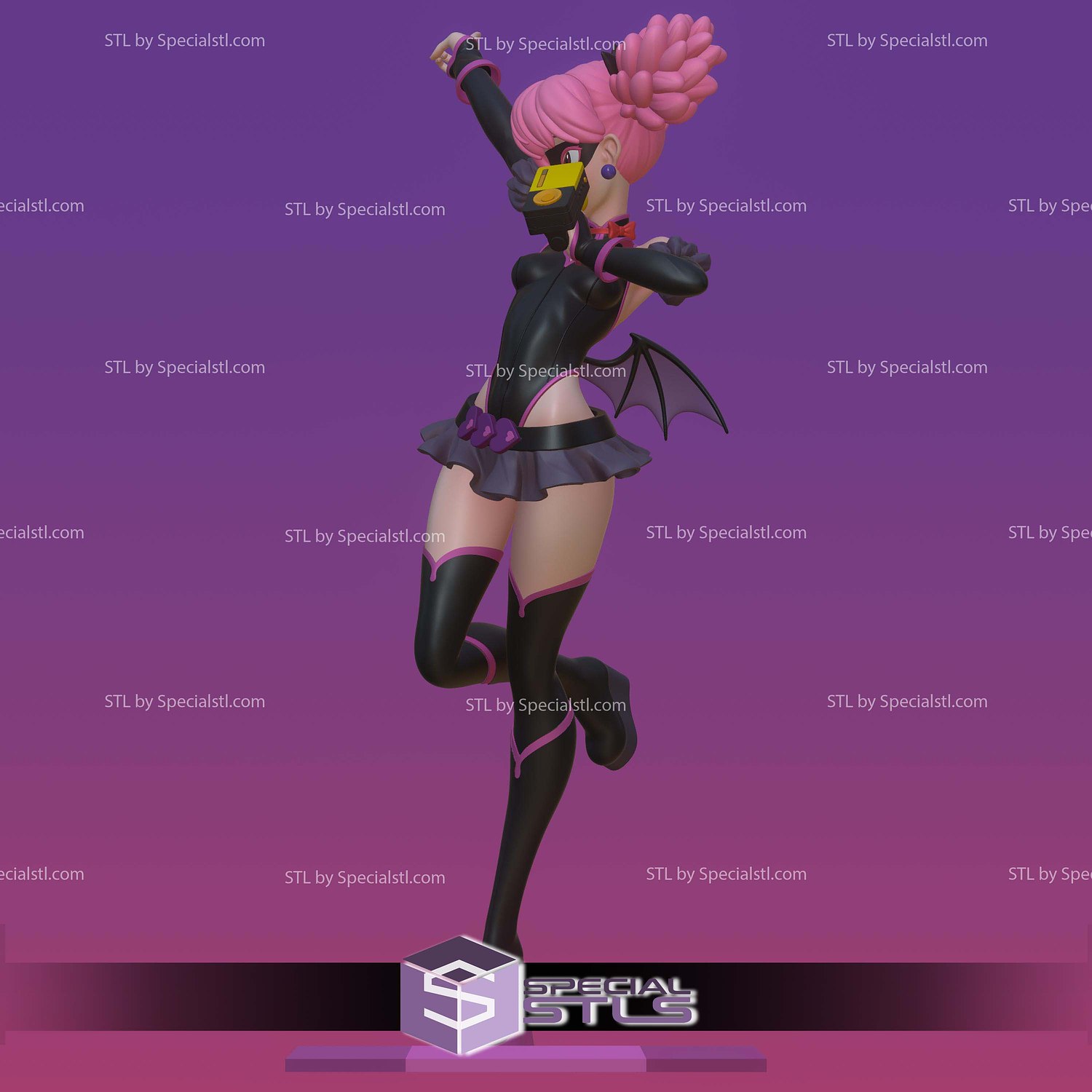 Kazuho Haneyama Pop Step STL Files 3D Model — view 5
