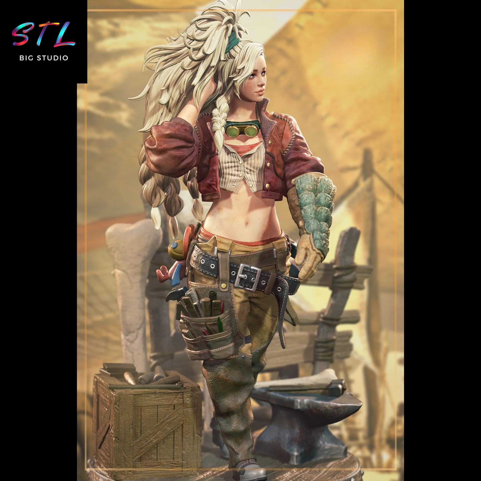 Gemma STL | Monster Hunter Wilds | 3D Figure to Print Model