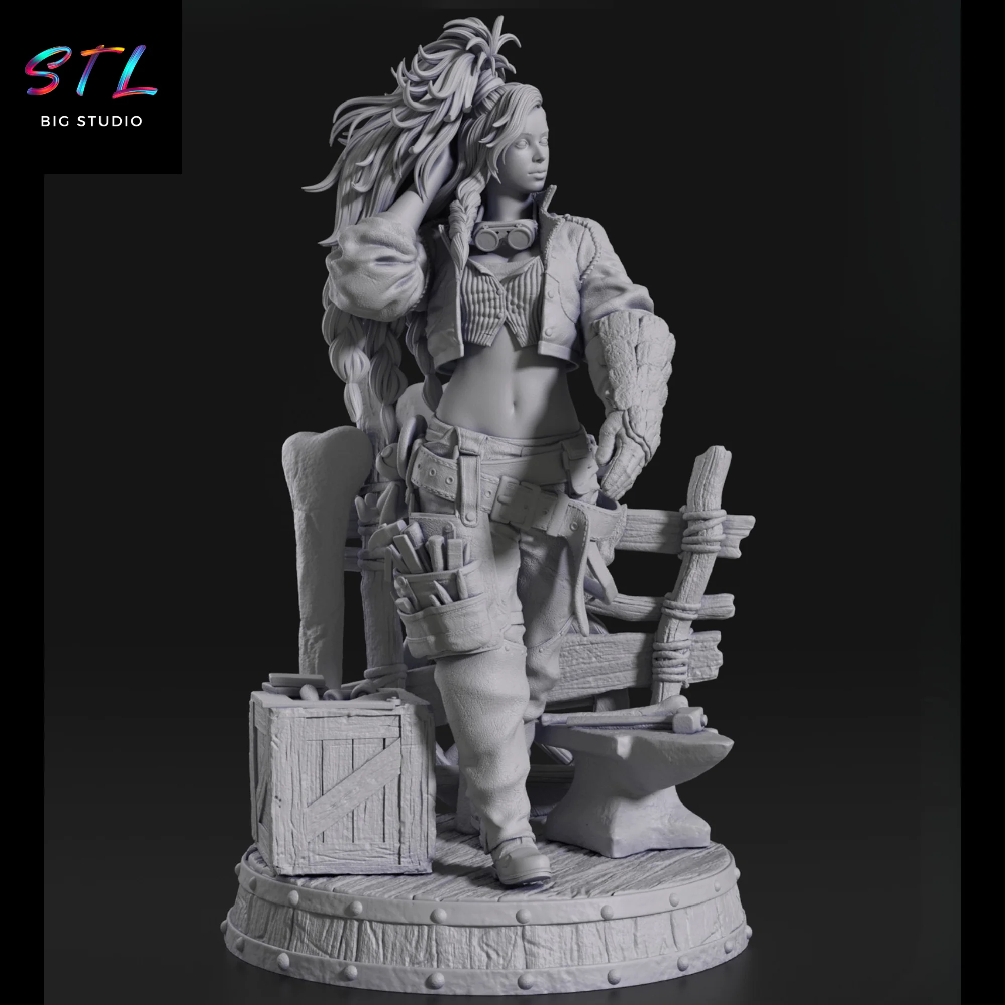 Gemma STL | Monster Hunter Wilds | 3D Figure to Print Model — view 2