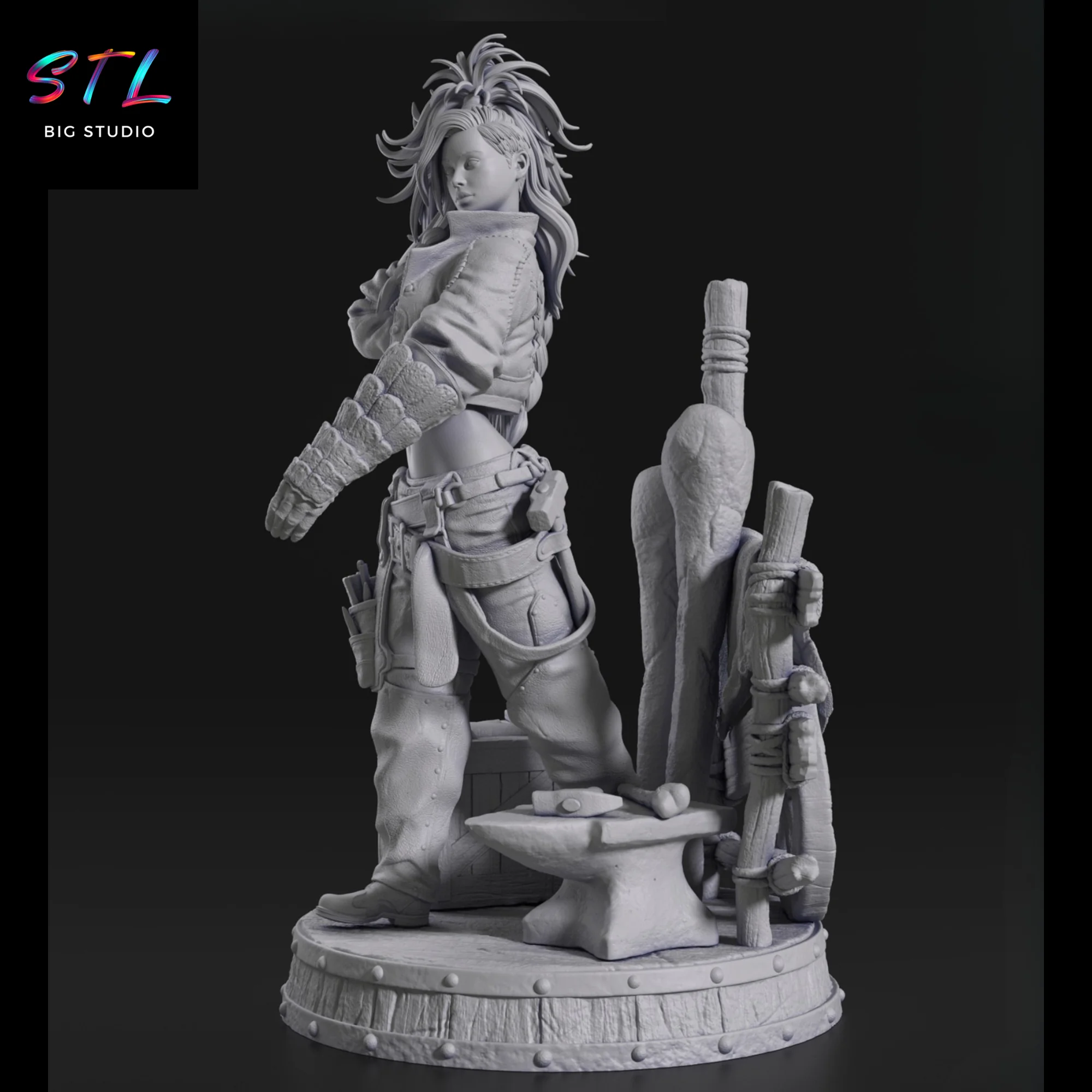 Gemma STL | Monster Hunter Wilds | 3D Figure to Print Model — view 4