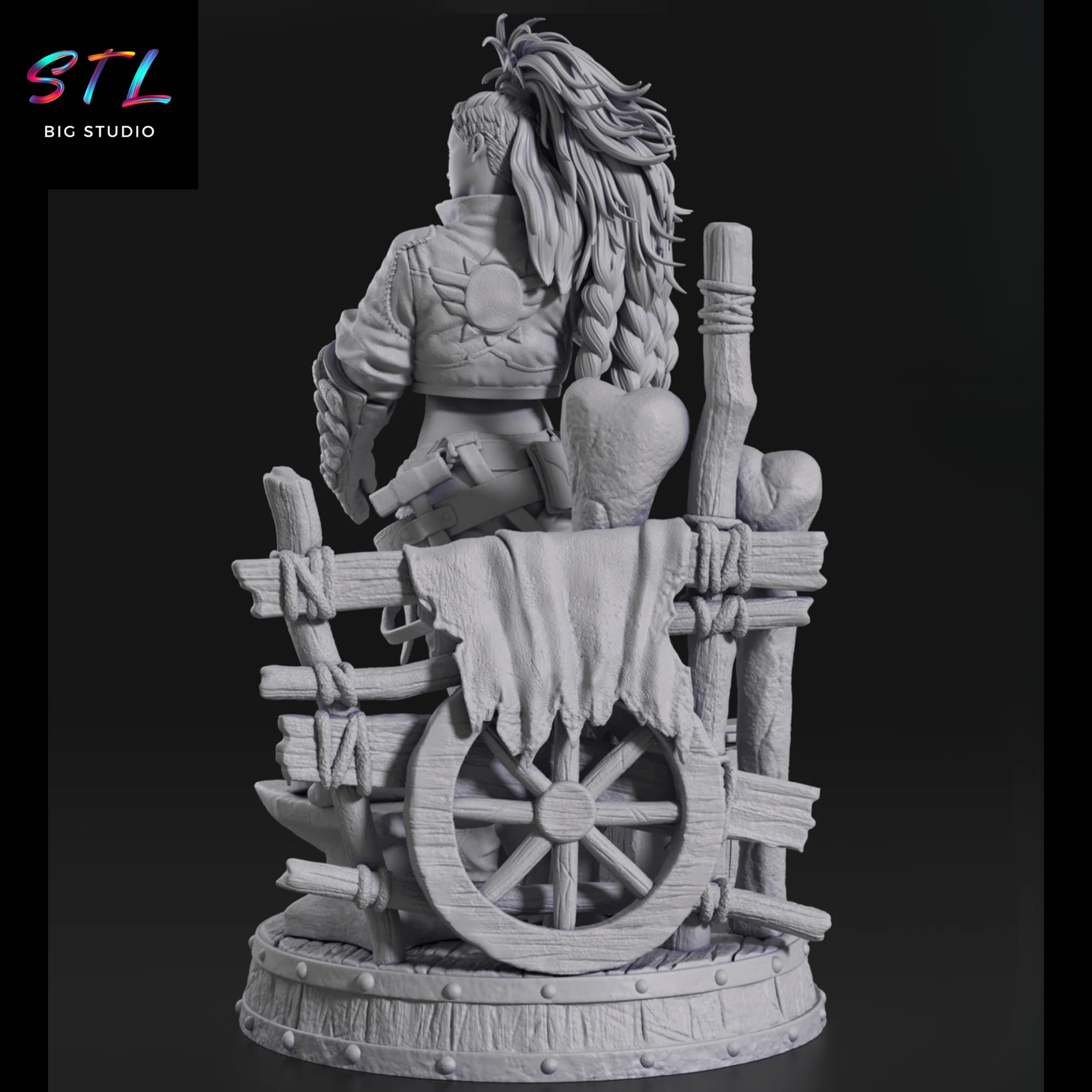 Gemma STL | Monster Hunter Wilds | 3D Figure to Print Model — view 5