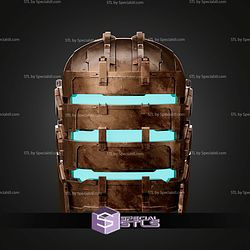 Cosplay STL Files Dead Space Remake Helmet 3D Model