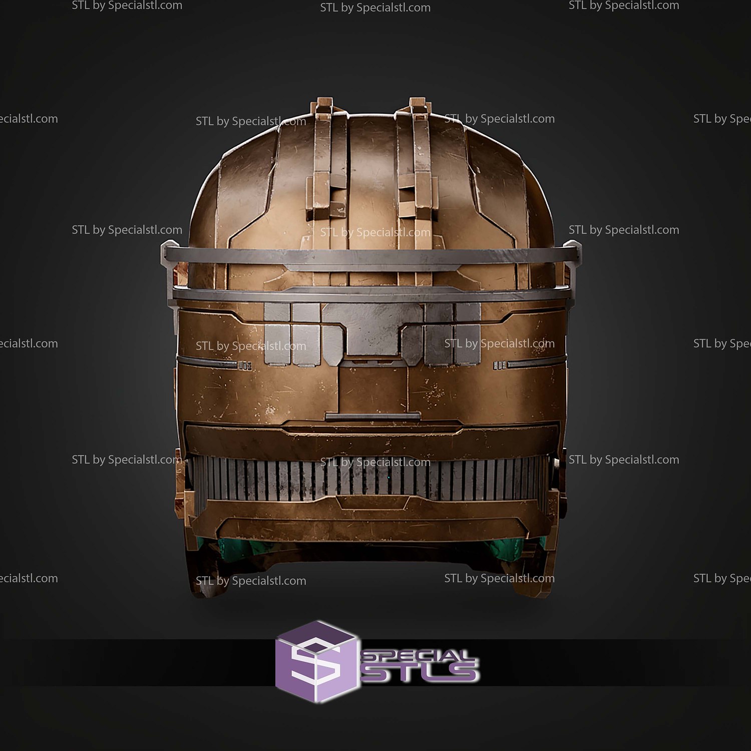 Cosplay STL Files Dead Space Remake Helmet 3D Model — view 6