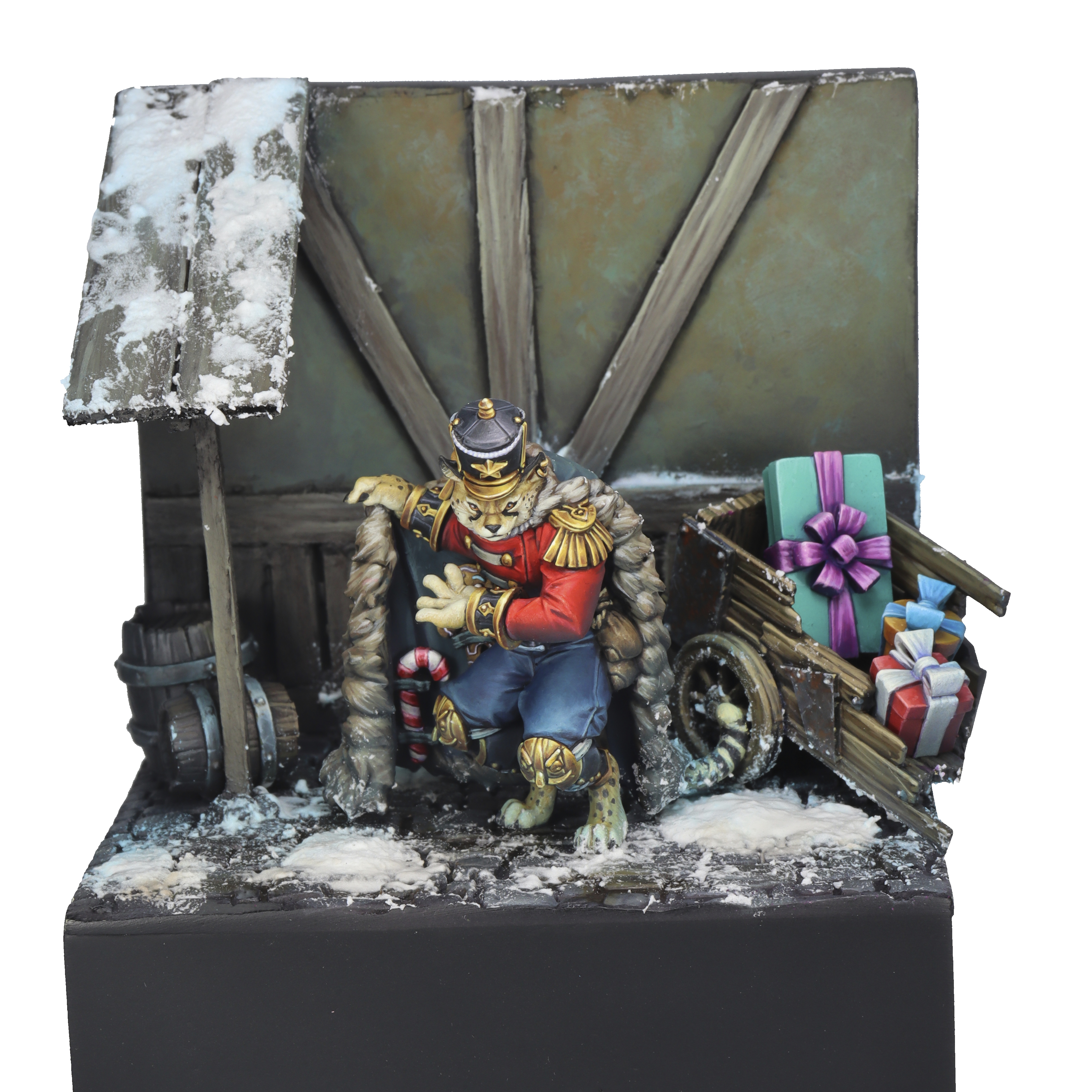 Cheat, the Smuggler Tabaxi 3D STL Model — view 3