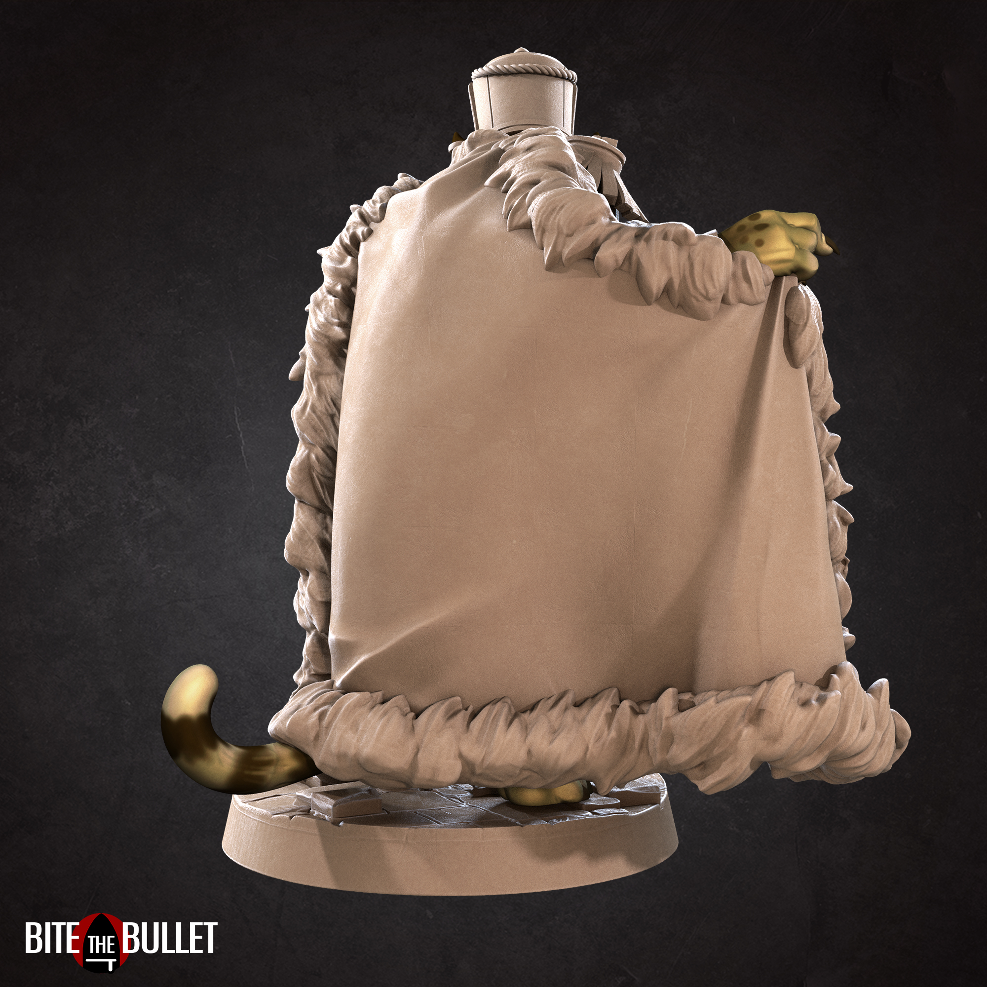 Cheat, the Smuggler Tabaxi 3D STL Model — view 7
