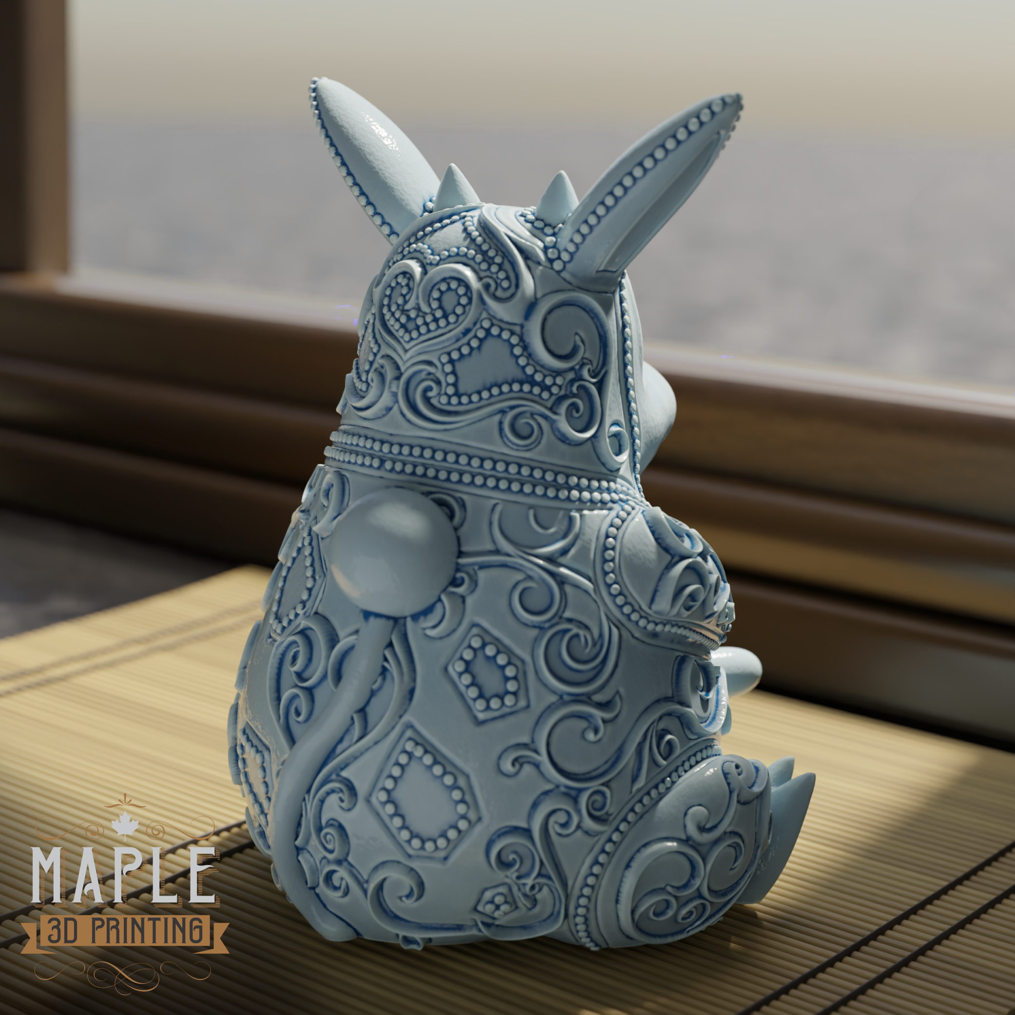 241. Miltank - Basic & Ornamental - Pocket Monster 3D STL Model