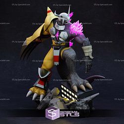 Wargreyzillamon Digimon 3D Printer Files STL Model