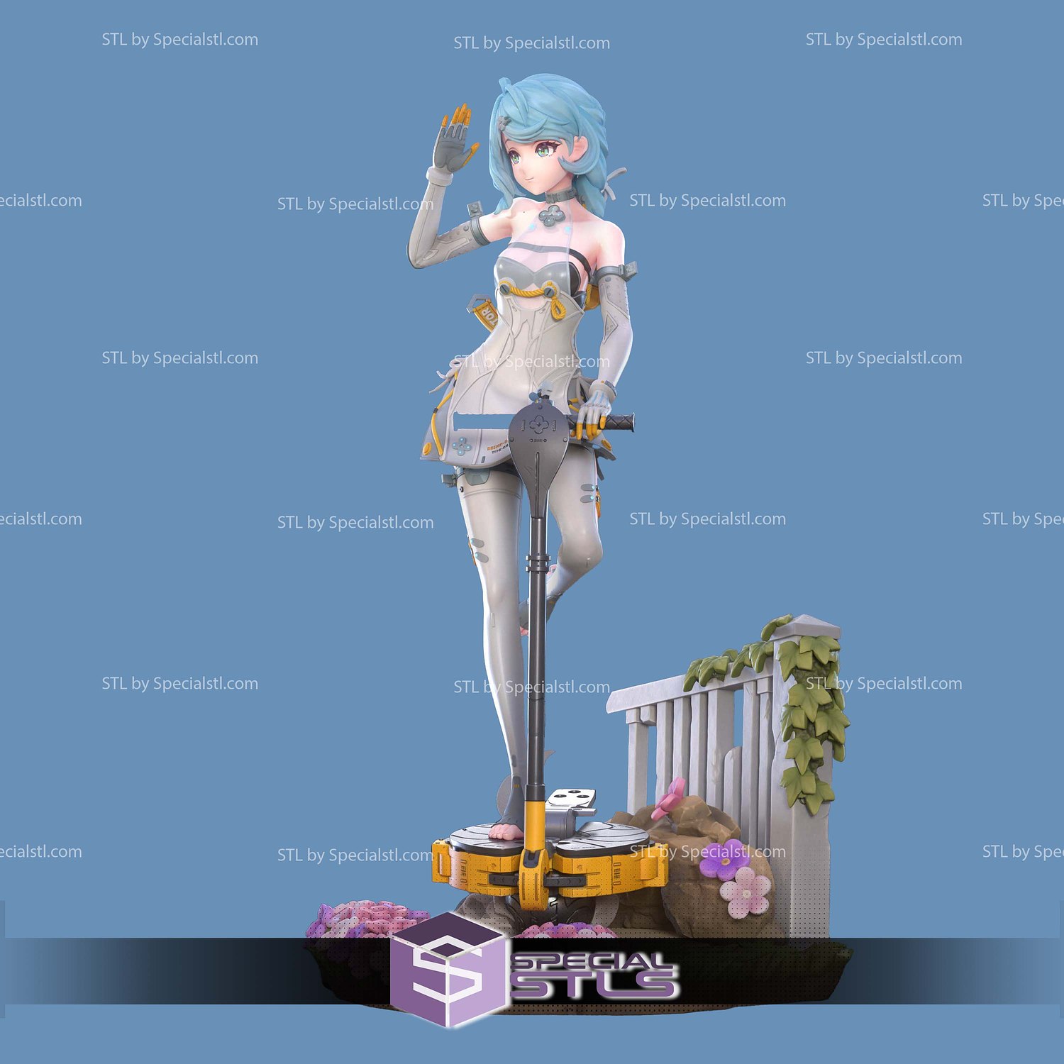 Seed Zenless Zone Zero 3D Printer Files STL Model — view 5
