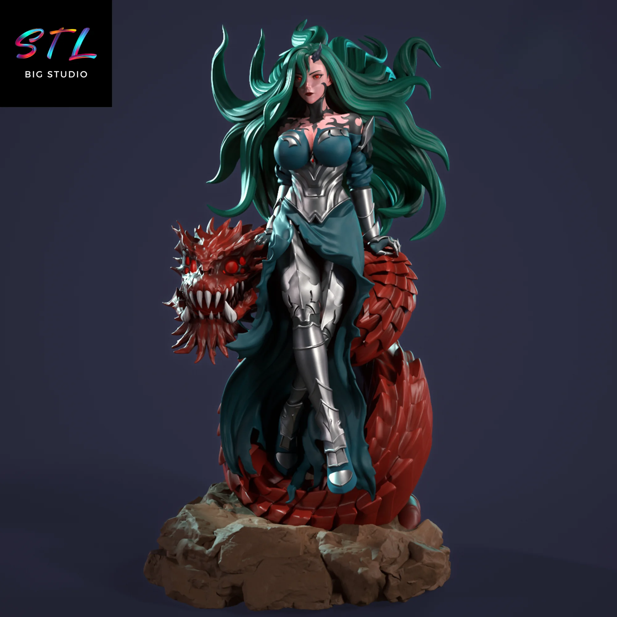 Querehsha STL | Solo Leveling | 3D Model for Printing Model