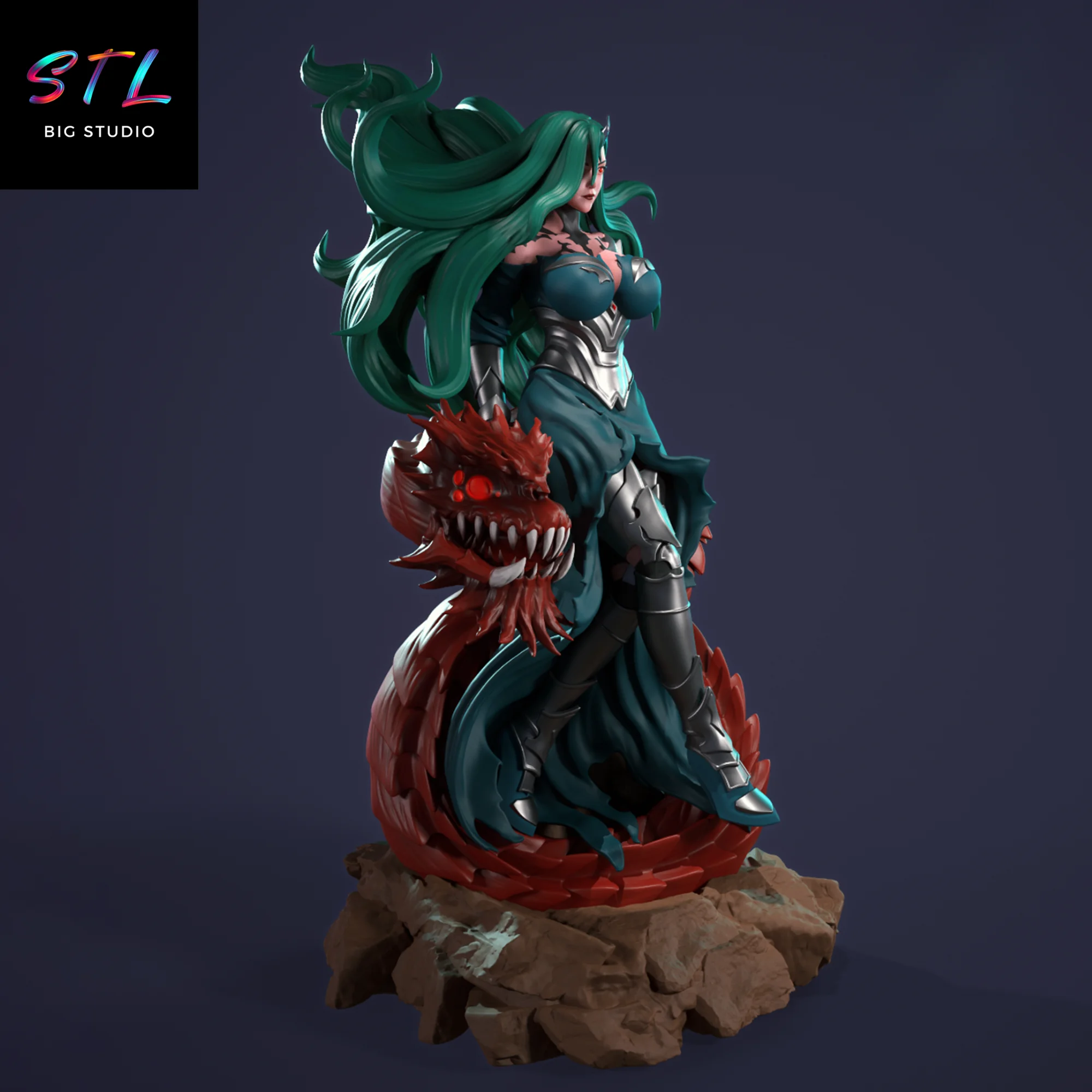 Querehsha STL | Solo Leveling | 3D Model for Printing Model — view 3