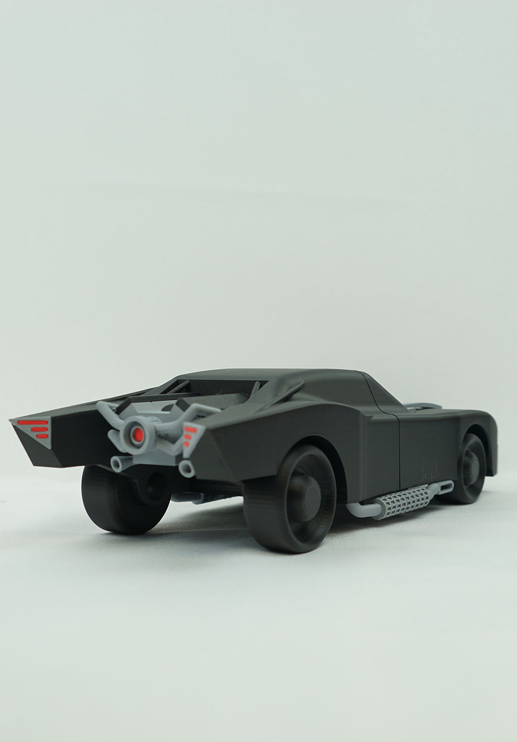 Batmobile (2022)! (No Need for AMS, Supports!) 3D STL Model — view 3